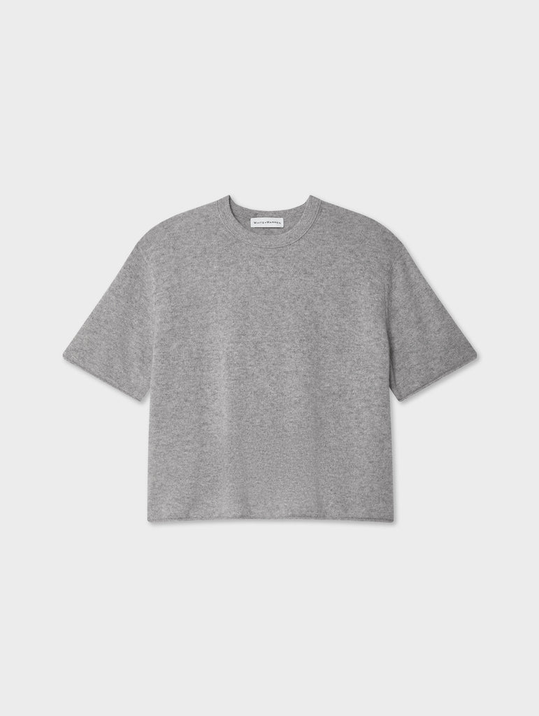 Cashmere Roll Trim T-Shirt