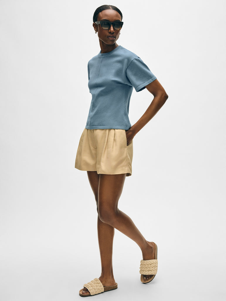 Superfine Organic Cotton Waisted Shirt