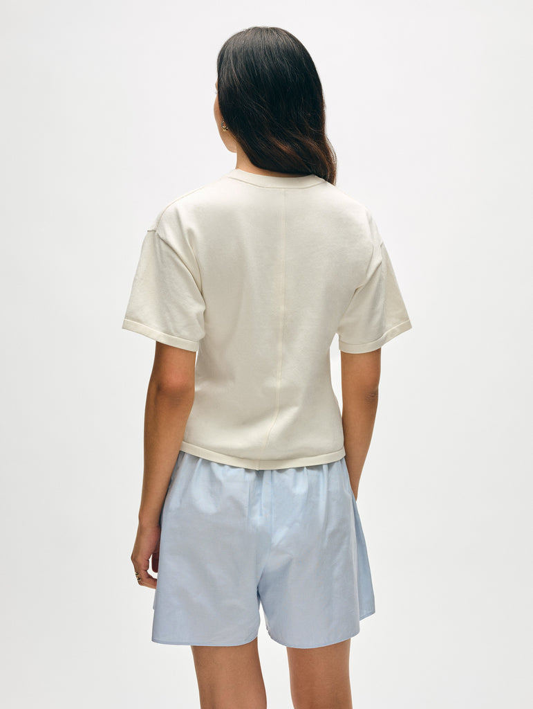Superfine Organic Cotton Waisted Shirt