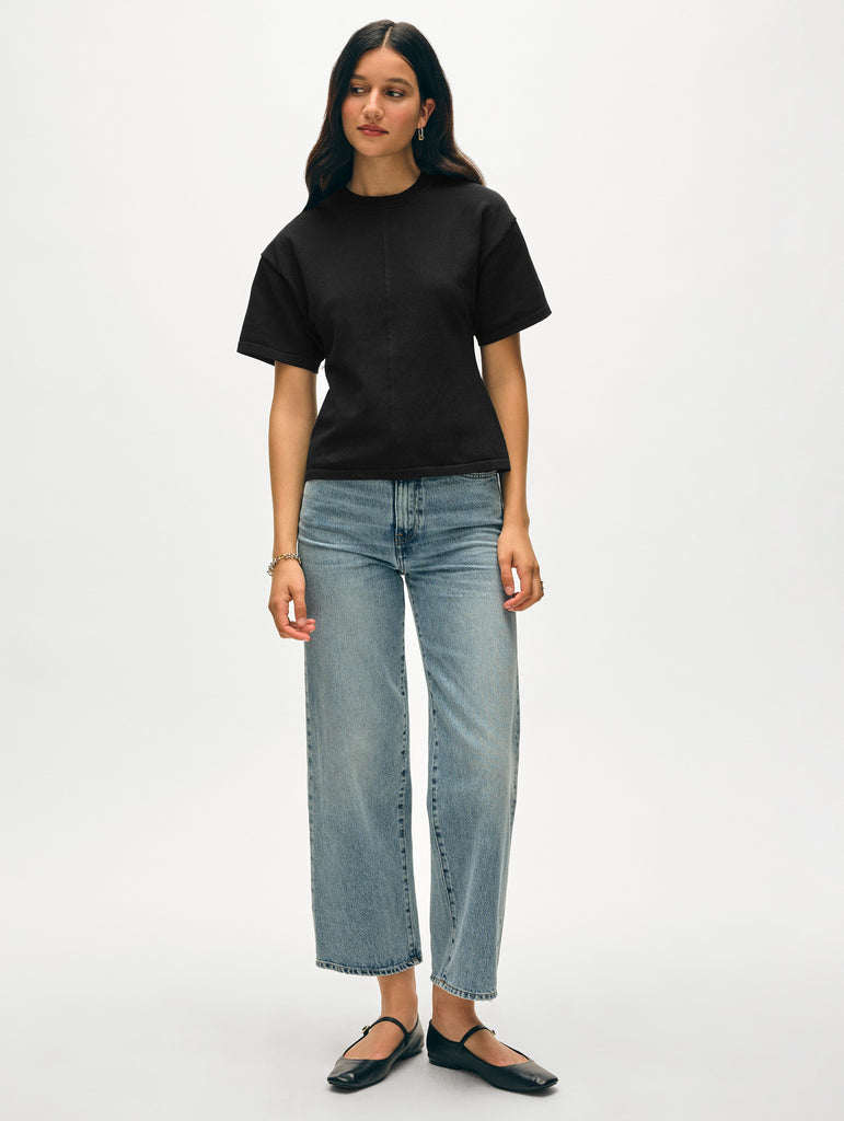 Superfine Organic Cotton Waisted Shirt