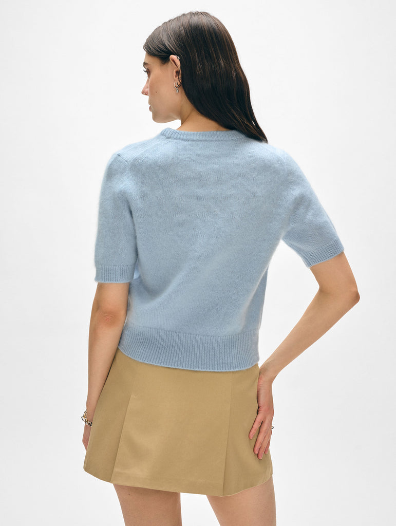 Brushed Cashmere Tee