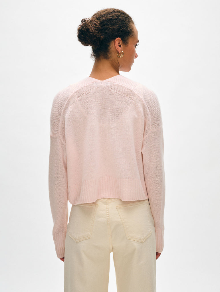 Cashmere Open Front Cardigan